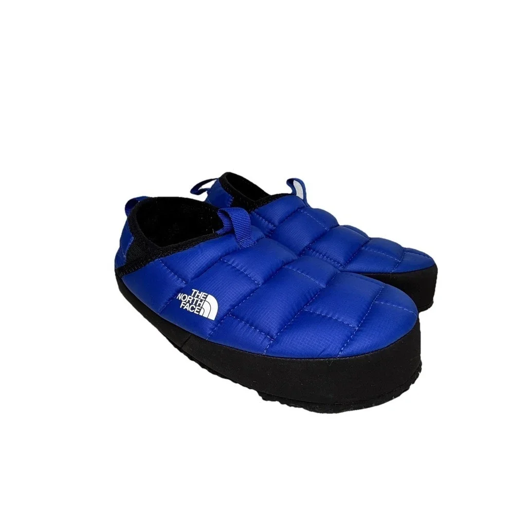 The North Face Nuptse Mules Blue Kids Size 3 No Box
